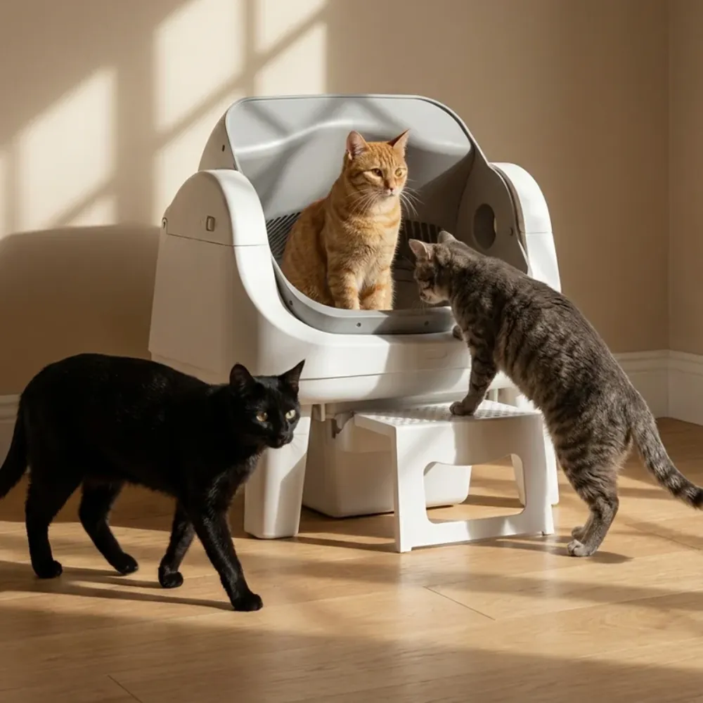 Multi-cat home setup